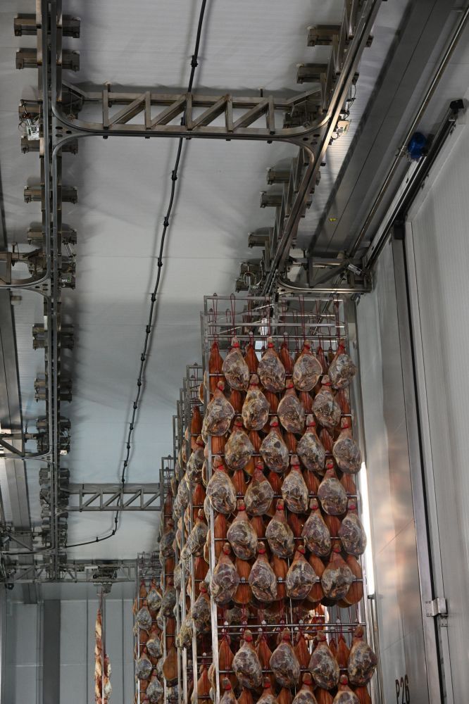 Impianti per la stagionatura dei prosciutti